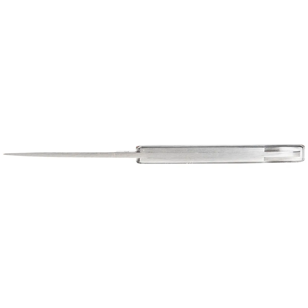 Navaja de bolsillo de acero inoxidable con cuchilla de acero de 4,1 cm